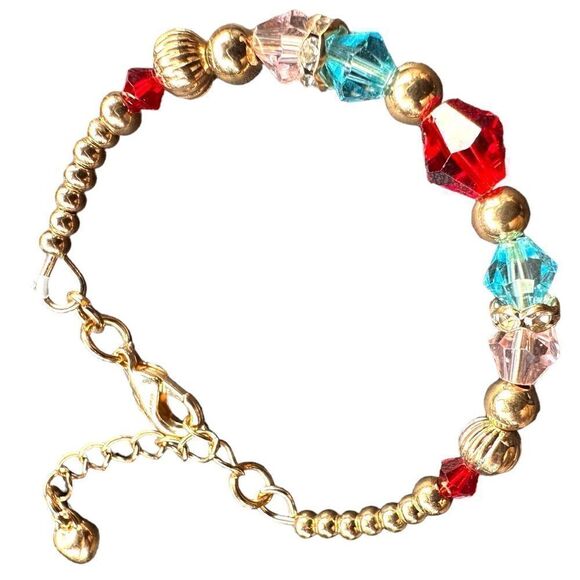 Baby bracelet/with extension to hold Rainbow Colors New🌈 - Picture 9 of 12